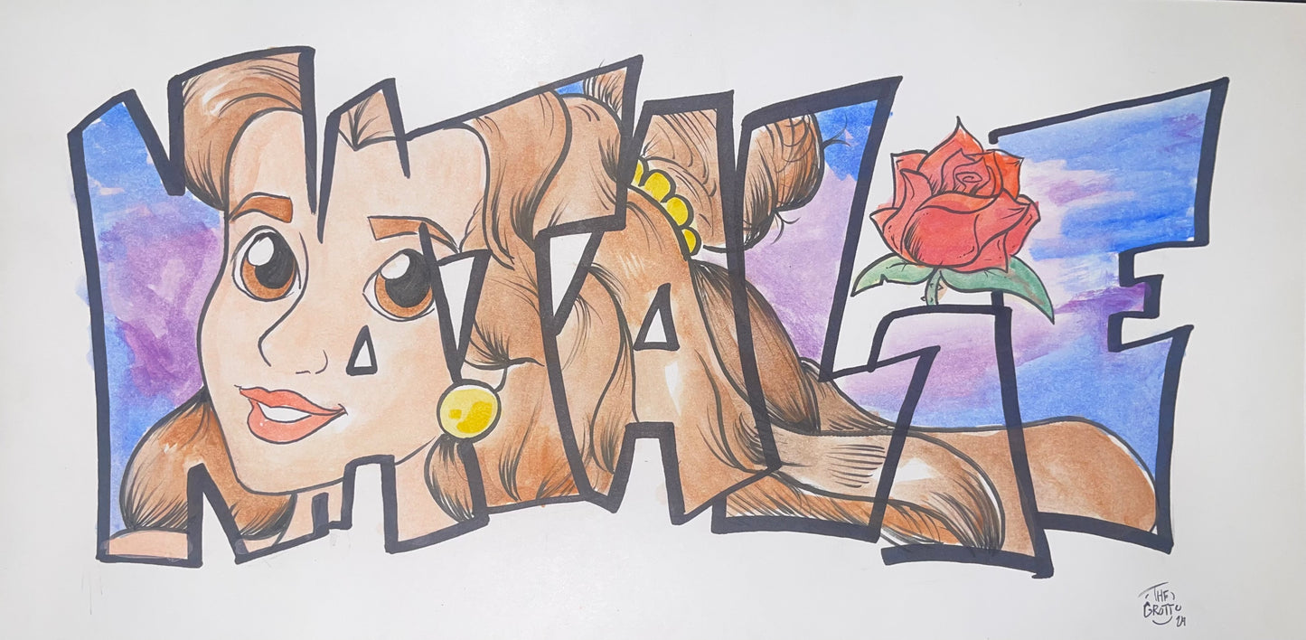 Tier 1 - Name Art - One Character