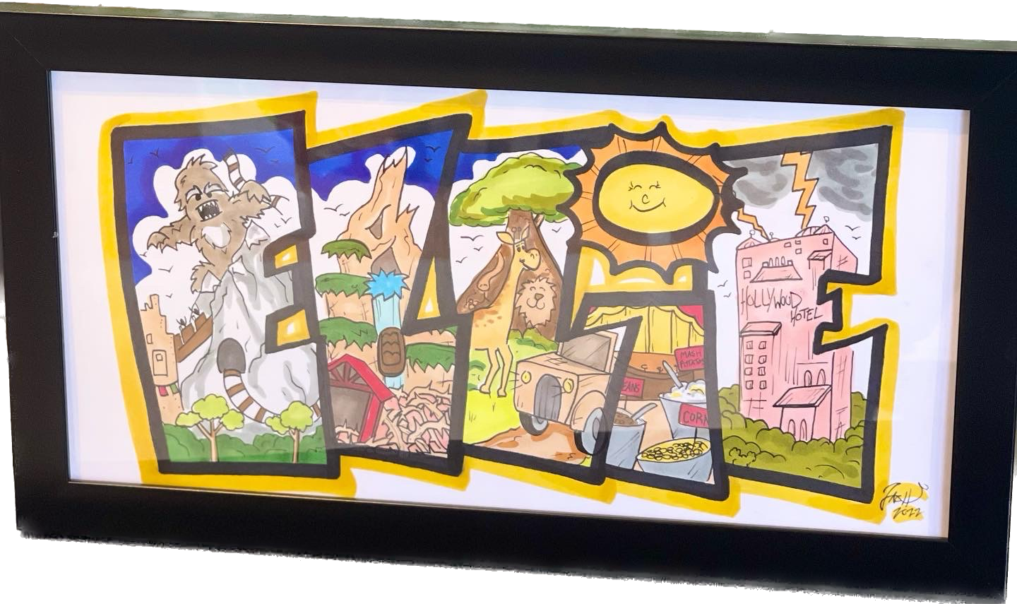 Tier 2 - Name Art - Multiple Characters