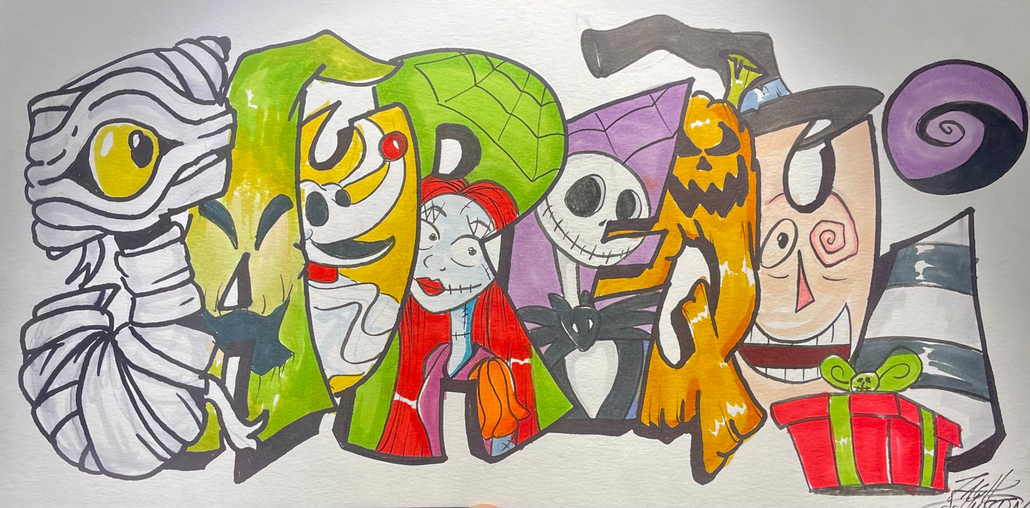 Tier 2 - Name Art - Multiple Characters