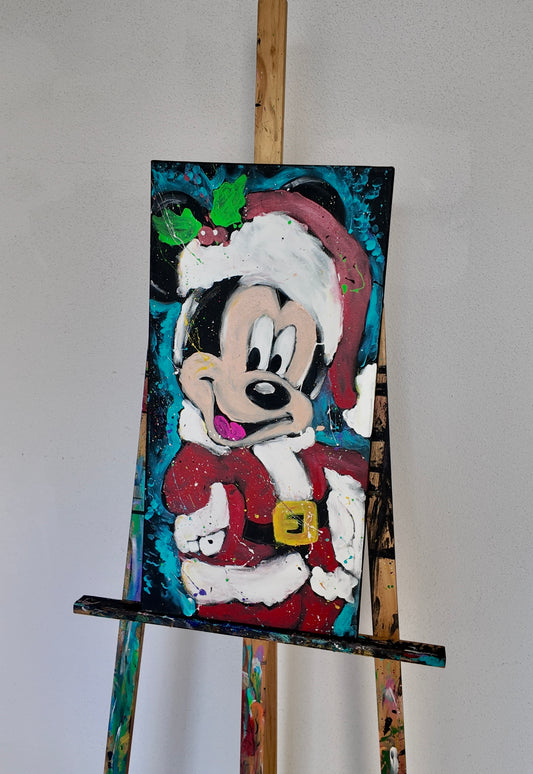 “Santa Mickey”