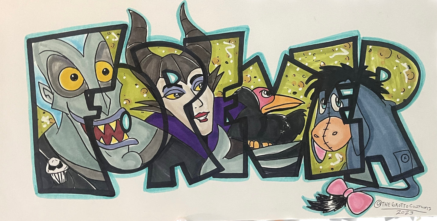 Tier 2 - Name Art - Multiple Characters