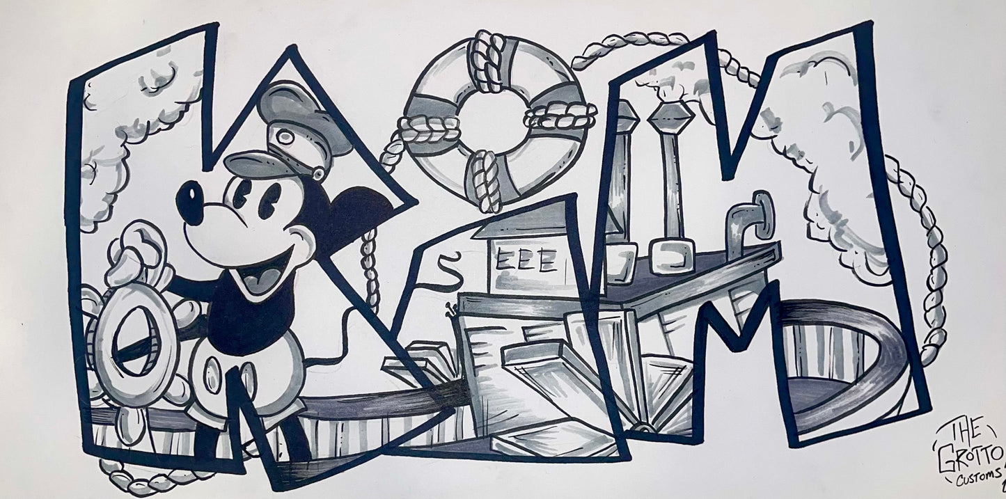 Tier 1 - Name Art - One Character