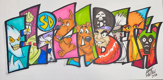 Tier 2 - Name Art - Multiple Characters