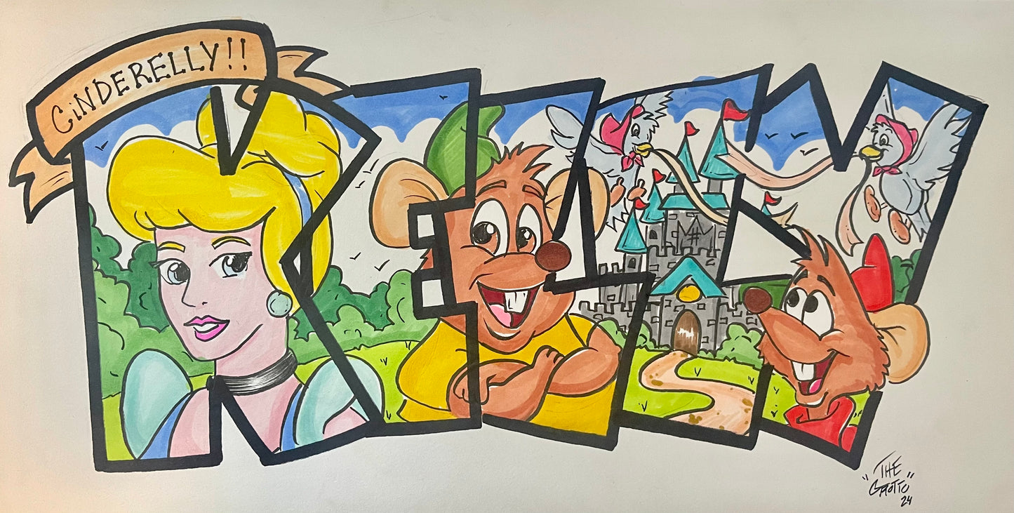 Tier 2 - Name Art - Multiple Characters