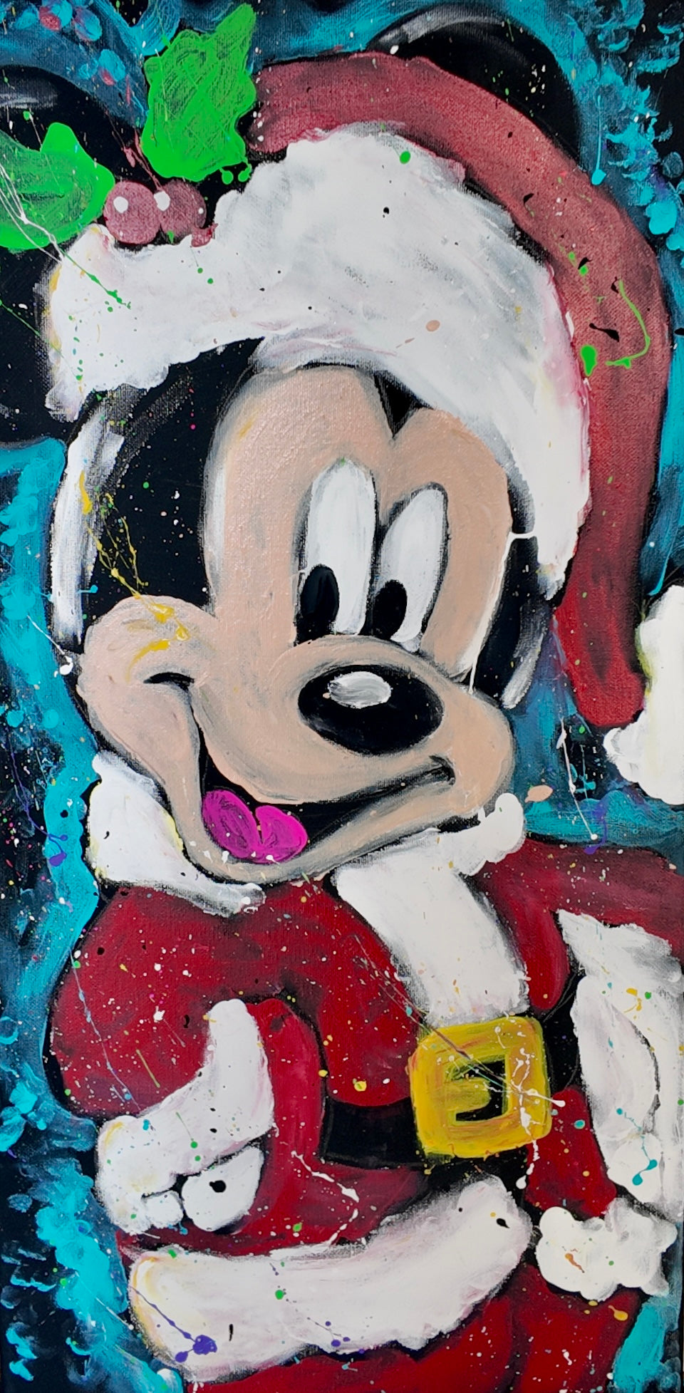 “Santa Mickey”