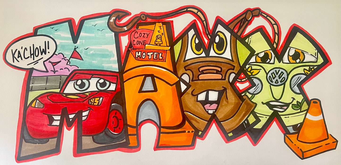 Tier 2 - Name Art - Multiple Characters