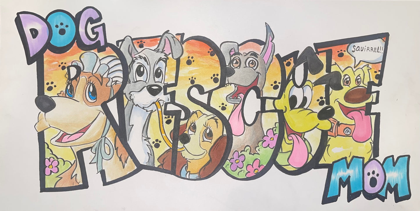 Tier 2 - Name Art - Multiple Characters