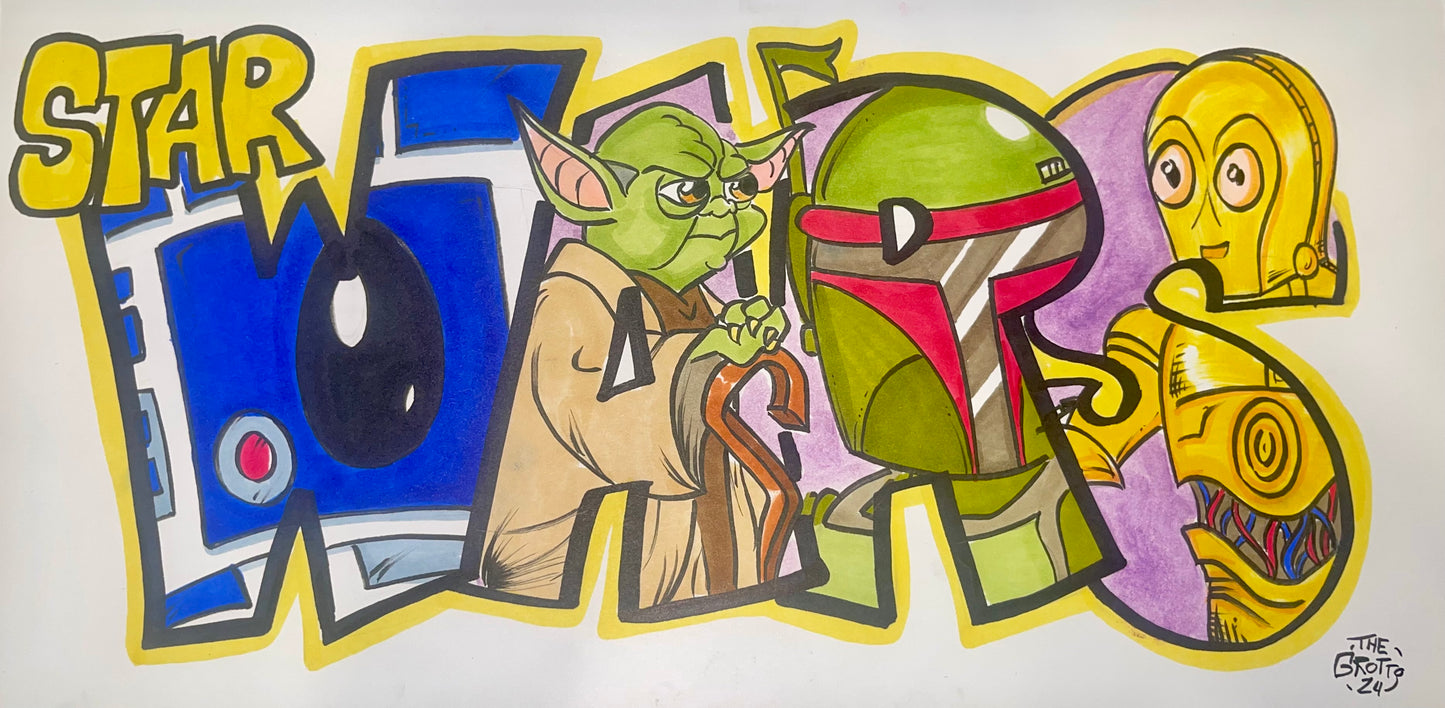 Tier 2 - Name Art - Multiple Characters