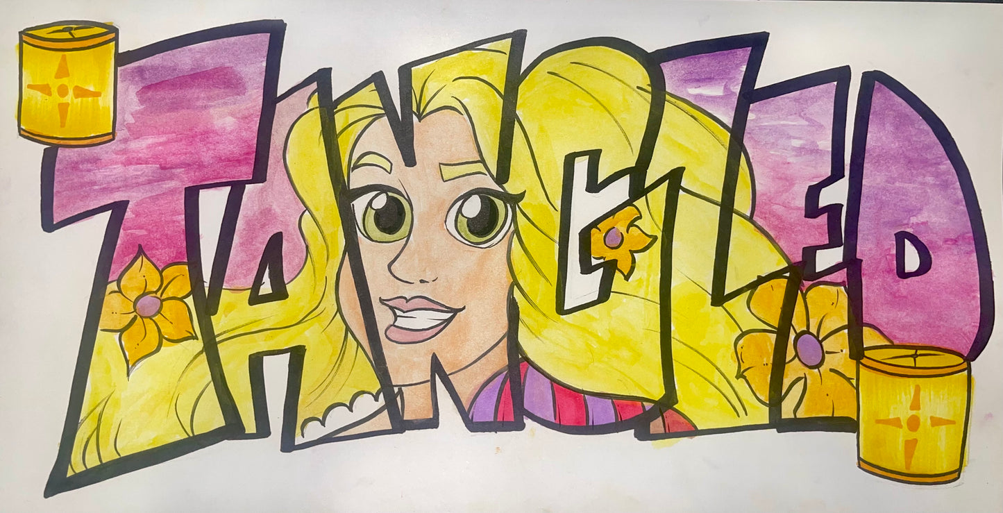 Tier 1 - Name Art - One Character