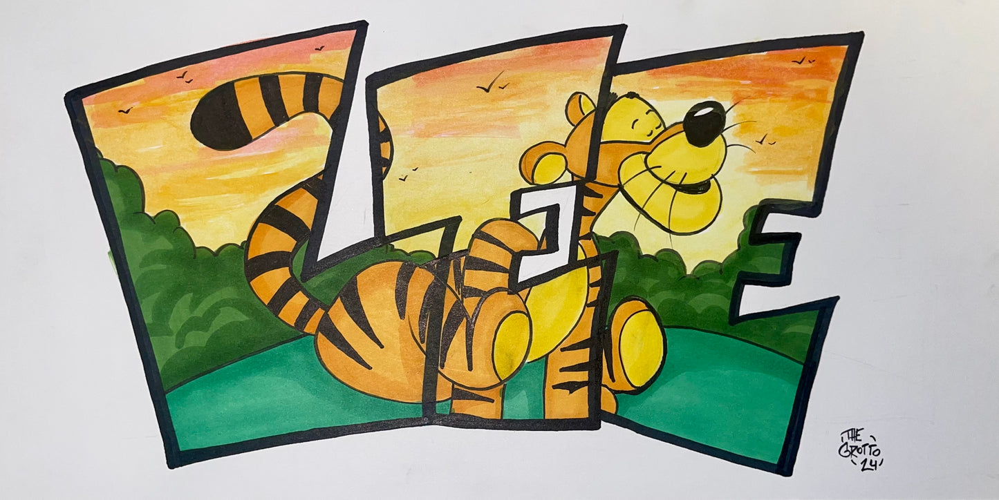 Tier 1 - Name Art - One Character