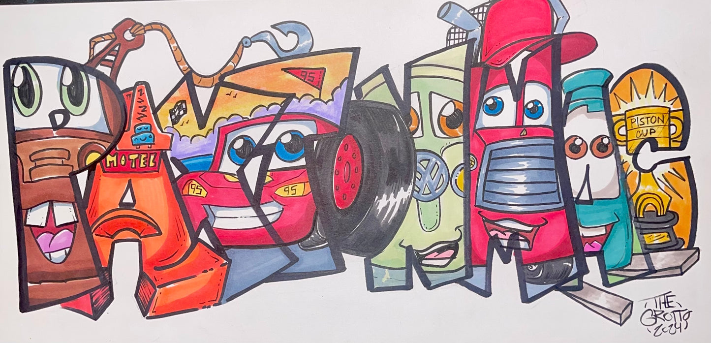 Tier 2 - Name Art - Multiple Characters