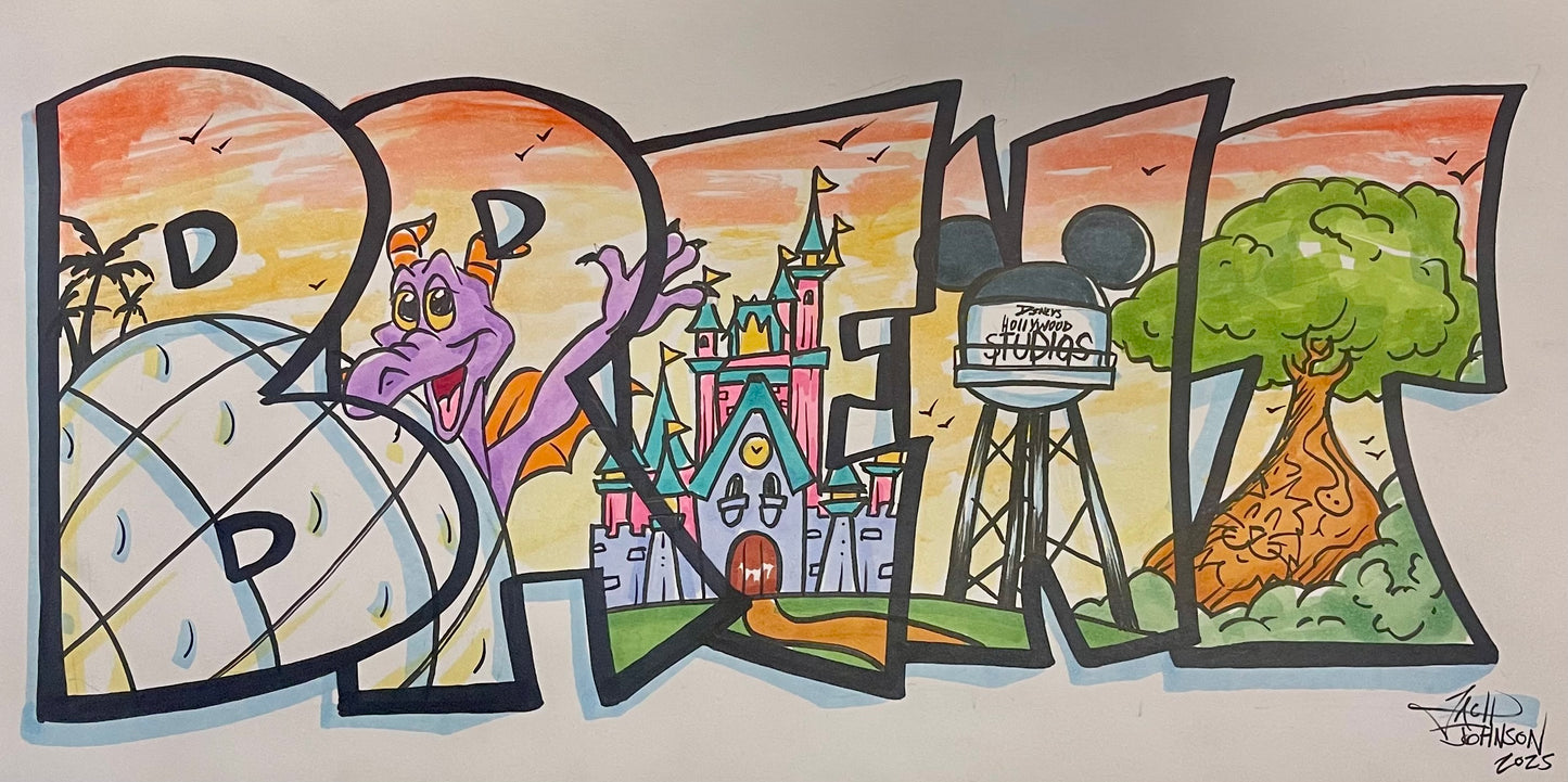 Tier 2 - Name Art - Multiple Characters